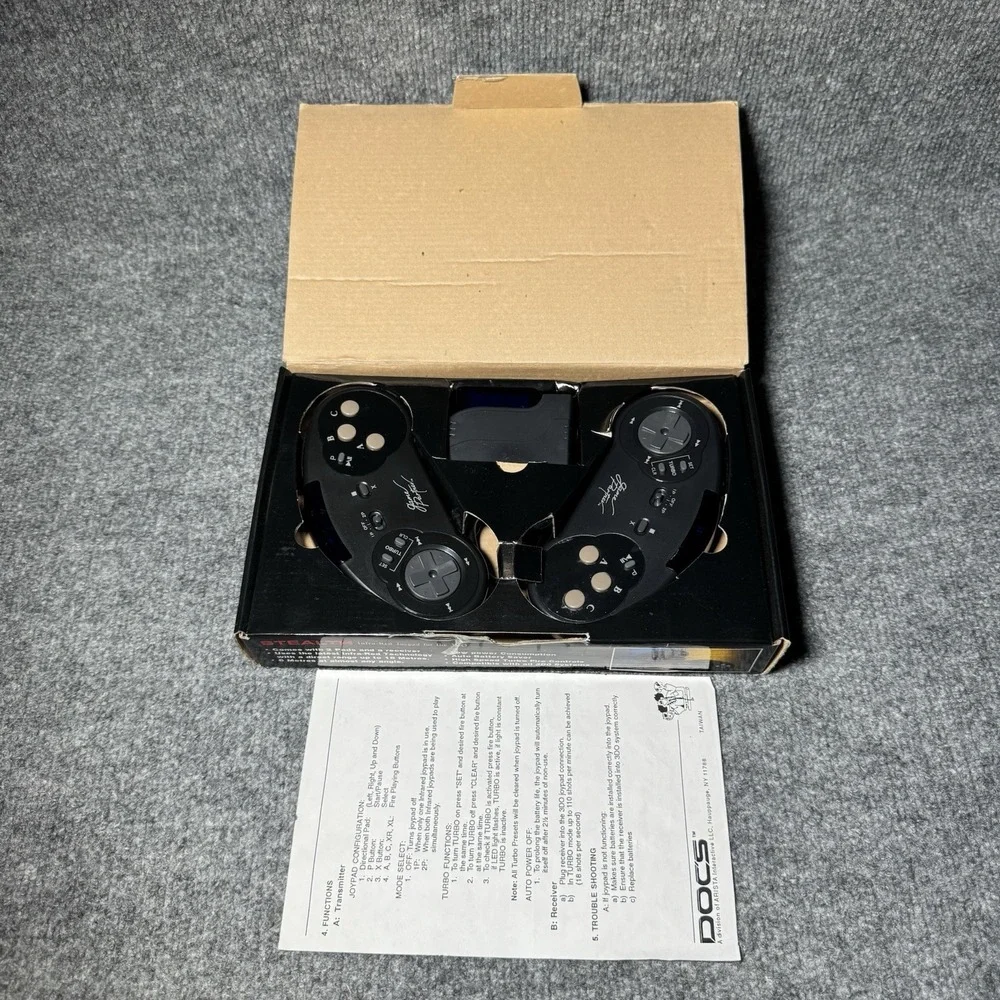 Stealth Infra-Red Joypad‎ Controller for the Panasonic 3DO Complete in Box